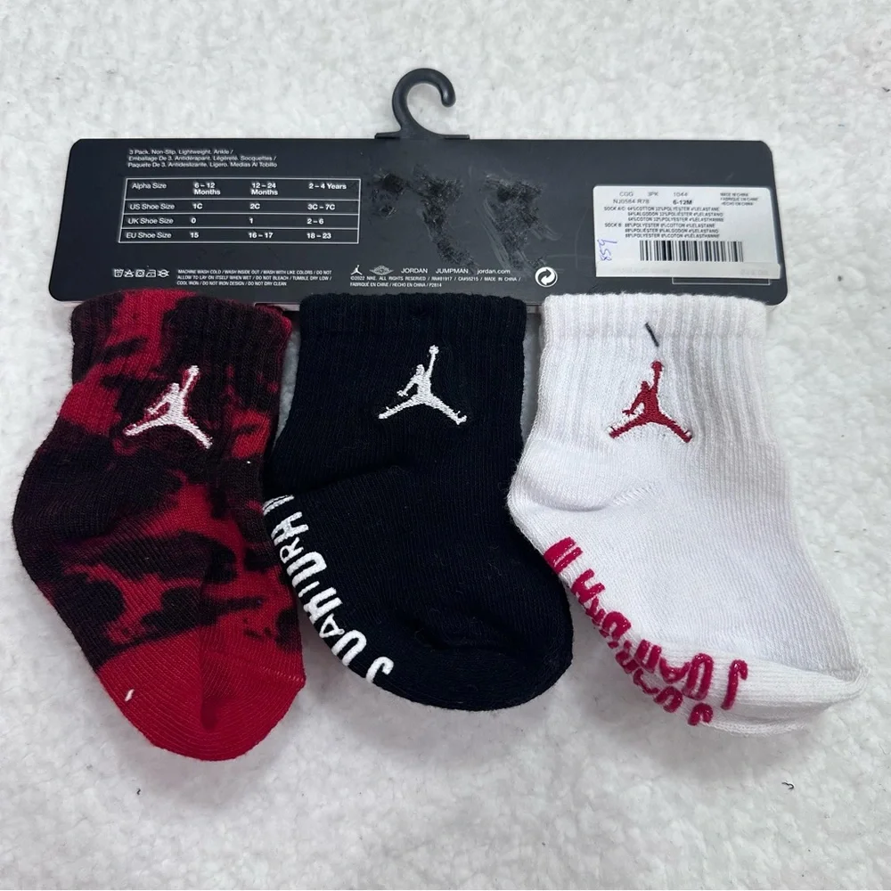 Baby Nike Jordan Socks